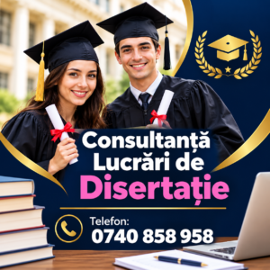 Consultanță pentru lucrare de disertație